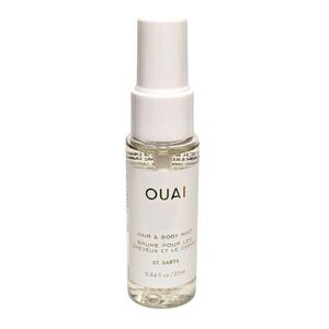 OUAI St. Barts Hair & Body Mist in Clear Bottle